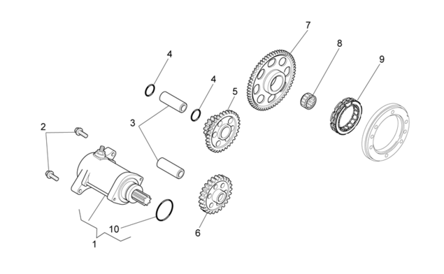 Schema elettrico aprilia sxv