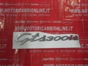 Targhetta Scocca Posteriore Destra Piaggio Vespa GTS 300ie Codice 656238
