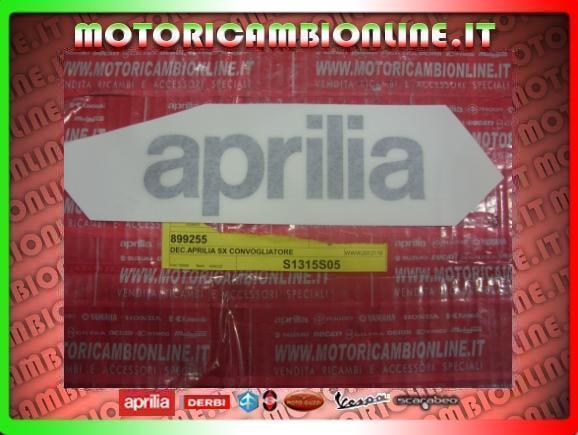 Adesivo Decalco Aprilia SX Convogliatore per Aprilia Dorsoduro 750 BIANCO GLAM