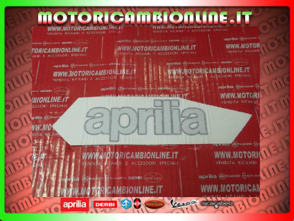 Decalco Destro Scritta APRILIA Per Dorsoduro Originale codice 860724