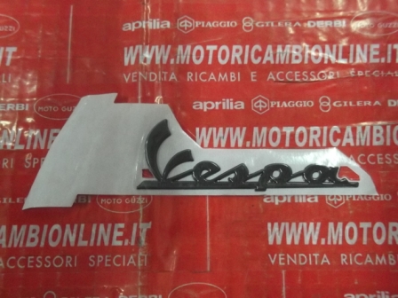 Targhetta Vespa Frontale Codice 672060