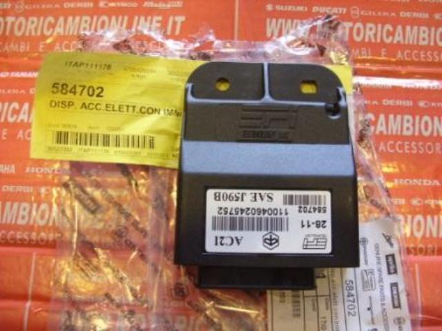 Centralina Accensione Elettronica Con Immobilizer per Piaggio Gilera cod 584702