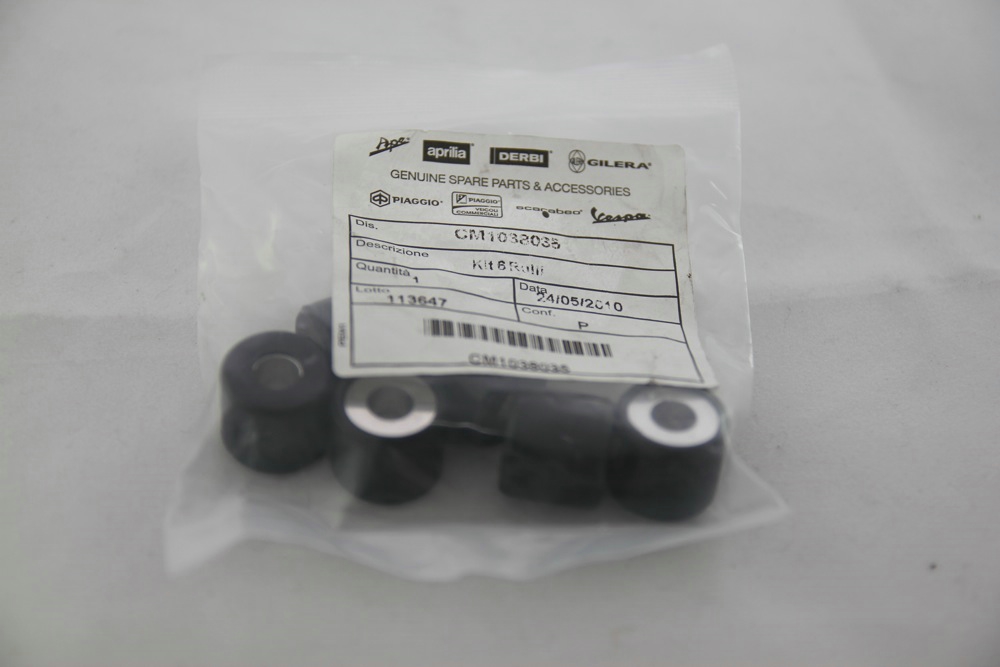 Kit Rulli Da 6 Per Aprilia Derbi Piaggio Codice Originale CM1038035