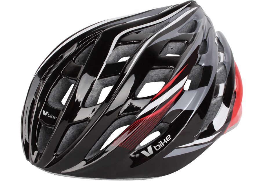 Casco V Bike MTB Road 24 Regolabile Nero Taglia M Codice 35548