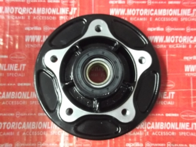 Portacorona Completo Nero Lucido Per Aprilia Shiver Codice 896153