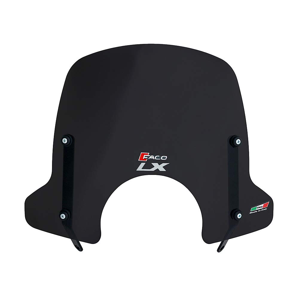 SPOILER CUPOLINO FUME\' NERO SCURO X PIAGGIO VESPA LX LXV 50-125-150