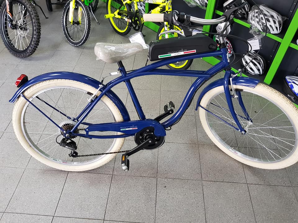 Bicicletta elettrica cruiser 48V 10.4Ah